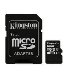 Карта памяти Kingston 16Gb MicroSD UHS-I U1