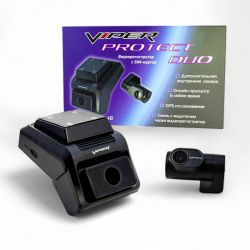 Двухкамерный видеорегистратор VIPER PROTECT DUO с 4G SIM