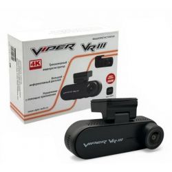 Трехкамерный видеорегистратор Viper VR III 4К