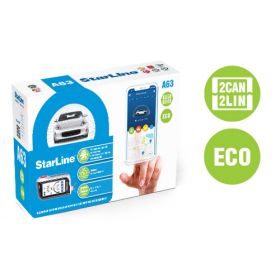 Автосигнализация StarLine A63 V2 2CAN+2LIN ECO