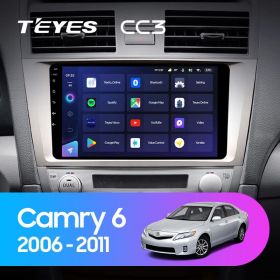 Штатная магнитола Teyes CC3 9" 3+32G для Toyota Camry 2006-2011