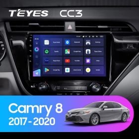 Штатная магнитола Teyes CC3 10" 3+32G для Toyota Camry 2017-2020