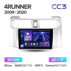 Штатная магнитола Teyes CC3 9" 3+32G для Toyota 4Runner 2009-2020