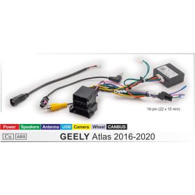 Комплект проводов с Canbus для Geely Atlas