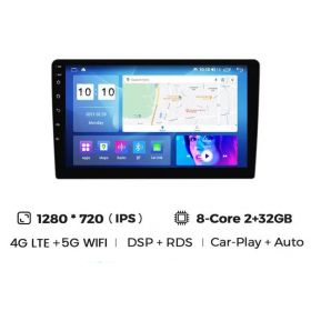 Магнитола 9.0" Mekede M200S 2+32GB 4G LTE 8 ядер на Android 10