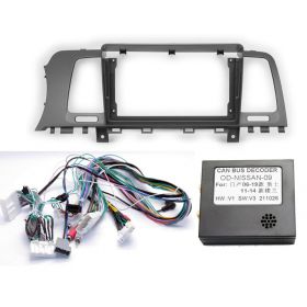 Переходная рамка 9.0" + Canbus провода для Nissan Murano 2010-2016 Z51