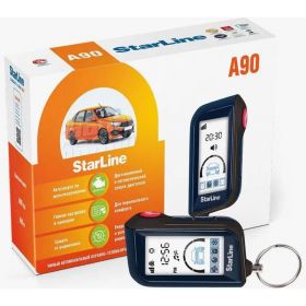 Автосигнализация StarLine A90 ECO с обратной связью и автозапуском