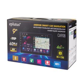 Магнитола Eplutus CA908 на Android 15 8+128Gb 4G LTE 8 ядер