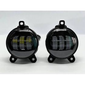 Противотуманные LED фары на Lada Priora 1 30W