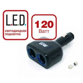 Разветвитель прикуривателя AVS CS205