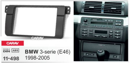Переходная рамка 2DIN BMW E46