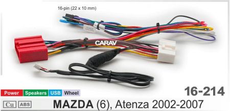Комплект проводов для MAZDA 6 GG 2002-2007