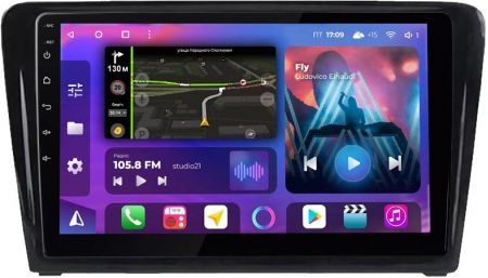 Штатная магнитола FarCar s400 для Skoda Rapid на Android (TM3043M)