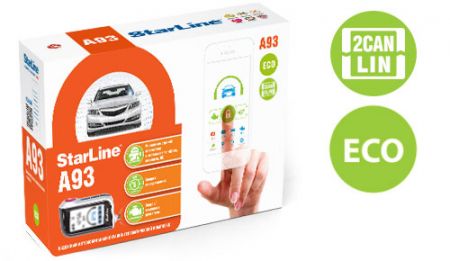 Автосигнализация StarLine A93 V2 2CAN+2LIN Eco