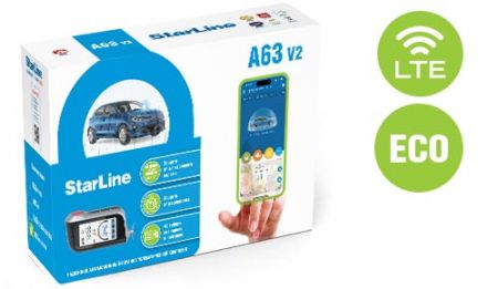 Автосигнализация StarLine А63 V2 LTE ECO