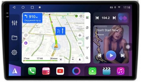 Автомагнитола 9" FarCar s500 2K 4+32Gb 4G LTE на Android (BM855 2K)