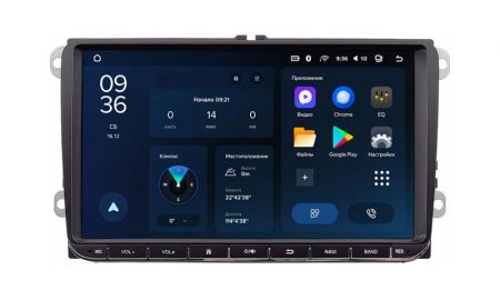 Магнитола Teyes CC3L WIFI 2+32 9" для Volkswagen Skoda Seat