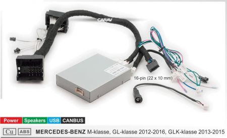 Mercedes M, GL 2012-2016, GLK 2013-2015