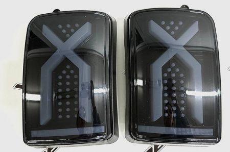 Задние фонари на Niva Нива (Lexus Style BLACK)