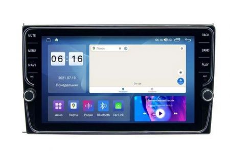 Автомагнитола 9" 3+32 9" 4G SIM Android 11 (крутилки)