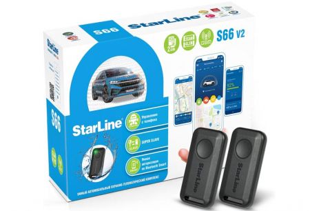 Автосигнализация StarLine S66 v2 BT 2CAN+4LIN 2SIM GSM