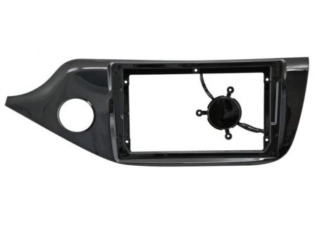 Переходная рамка 9" KIA Ceed 2012-2017 (Черный глянец)