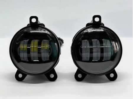 Противотуманные LED фары на Lada Priora 1 30W