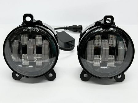 Противотуманные LED фары на Lada Priora 1 70W (Лада Приора)