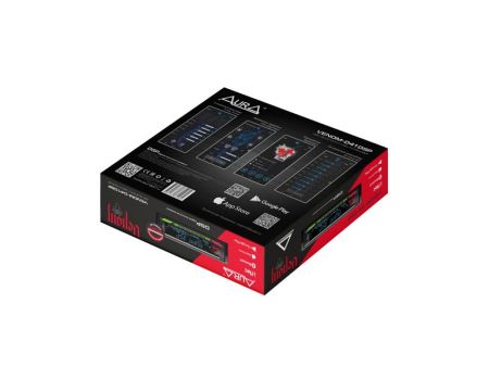 1DIN процессорная магнитола Aura VENOM-D41DSP