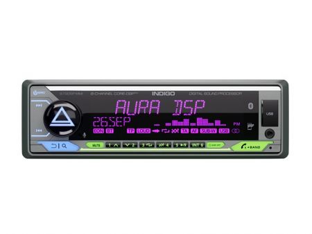 1DIN автомагнитола Aura INDIGO-879DSP MkII