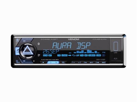 1DIN процессорная магнитола Aura Venom-D641 DSP 4×141Вт