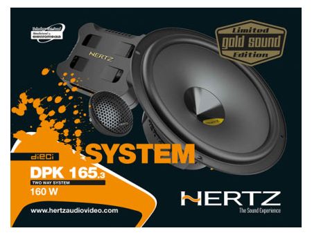 Компонентная акустика Hertz DPK 165.3