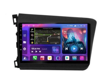 Штатная магнитола FarCar s400 для Honda Civic на Android (TM132M)