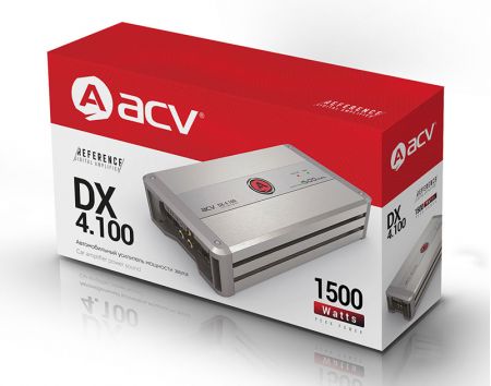 4-канальный автоусилитель ACV DX-4.100