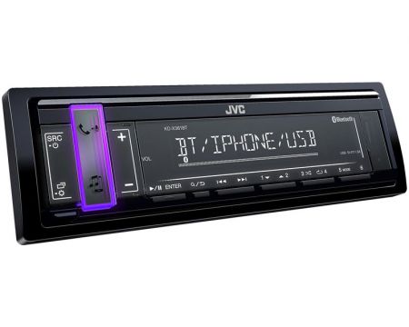 1DIN автомагнитола JVC KD-X361BT