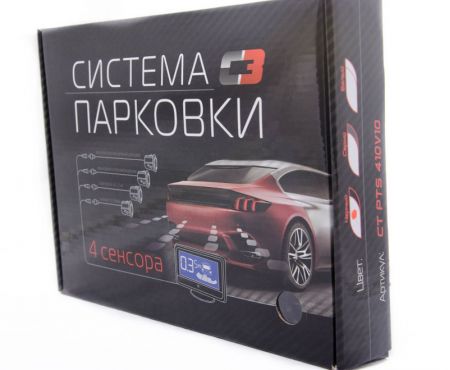 Парктроник на 4 датчика с дисплеем