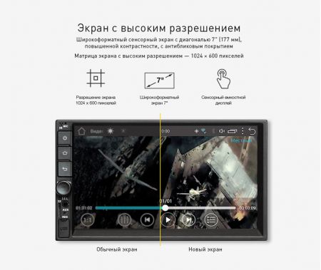 Комплектация 2DIN магнитолы SWAT AHR-6180