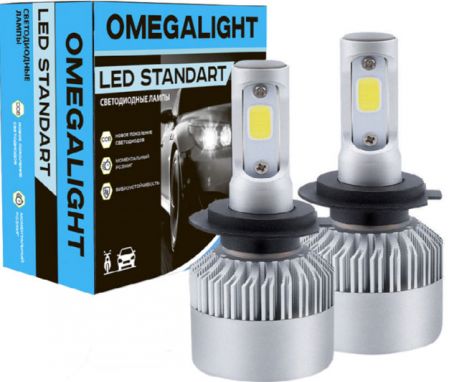Светодиодные лампы Omegalight LED Н3 6000К