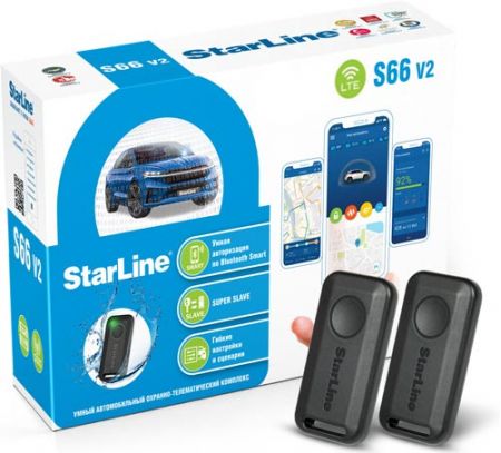 Автосигнализация StarLine S66 v2 LTE