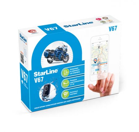 Мотосигнализация StarLine V67