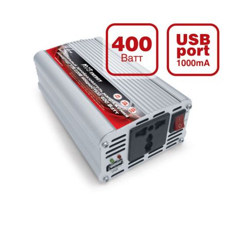 Автомобильный инвертор AVS IN-400W
