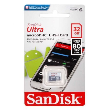 Карта памяти SanDisk MicroSD 32GB Class 10