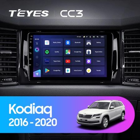 Магнитола Teyes CC3 10.2" 3+32G Skoda Kodiaq (2016-2021)
