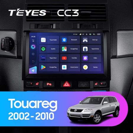 Магнитола Teyes CC3 9" 3+32G Volkswagen Touareg GP (2002-2010)