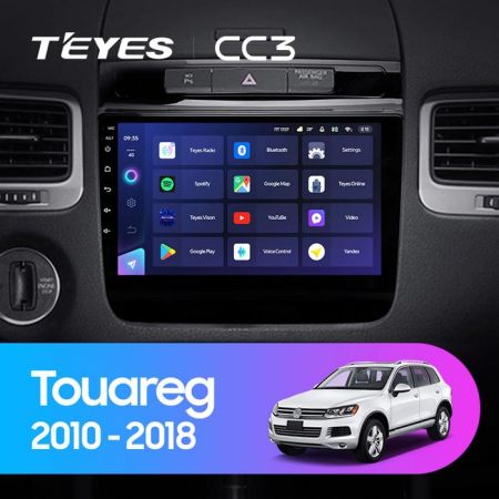 Магнитола Teyes CC3 9" 3+32G Volkswagen Touareg FL NF (2010-2018)
