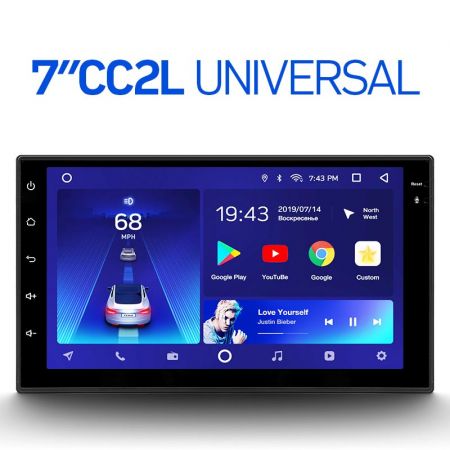 Магнитола 2DIN универсальная Teyes 7'' CC2L 2+32G