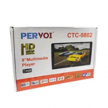 Магнитола 9" на Android CTC 9802 4+64Gb