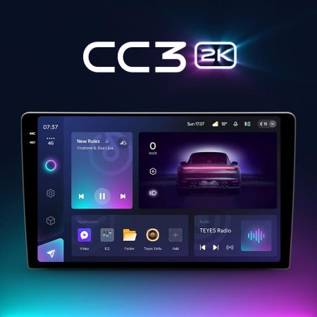 Штатная автомагнитола Teyes CC3 2K 3+32 9" 4G SIM