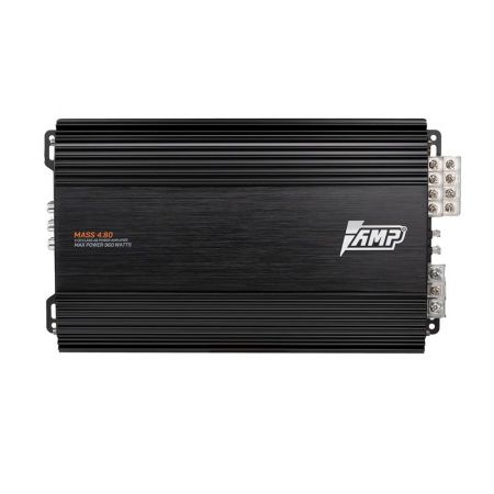 Автомобильный 4-канальный усилитель AMP MASS 4.80