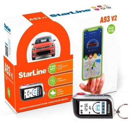 Автосигнализация StarLine A93 V2 2CAN+2LIN